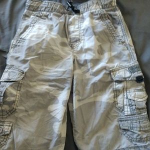 Boys camo shorts